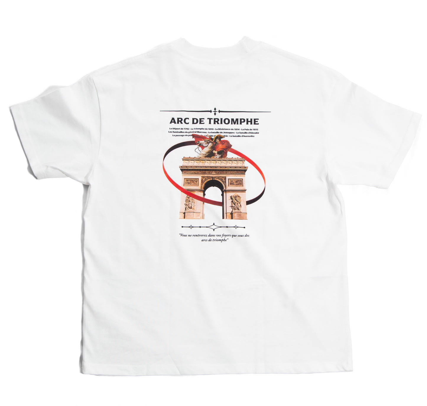Arco del Triunfo - Playera Oversized Fit