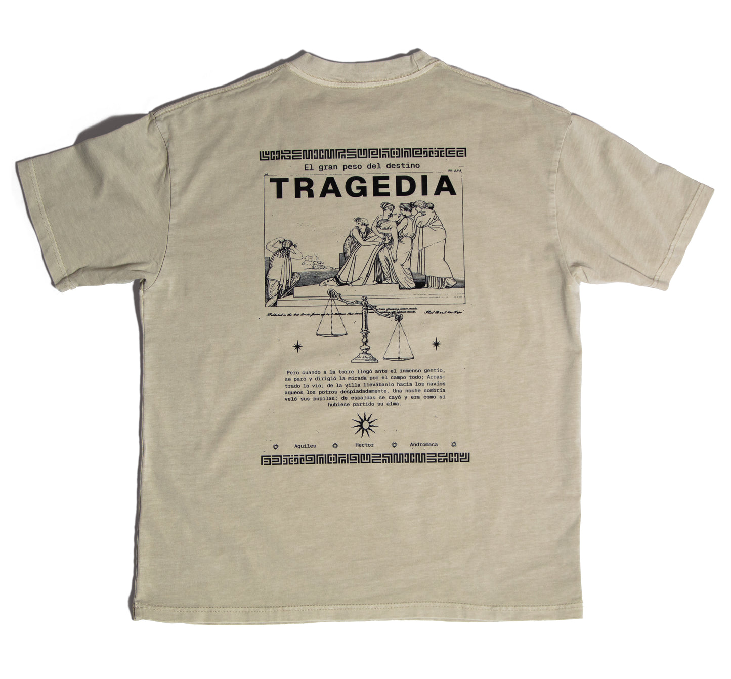 La Tragedia - Playera Oversized Fit